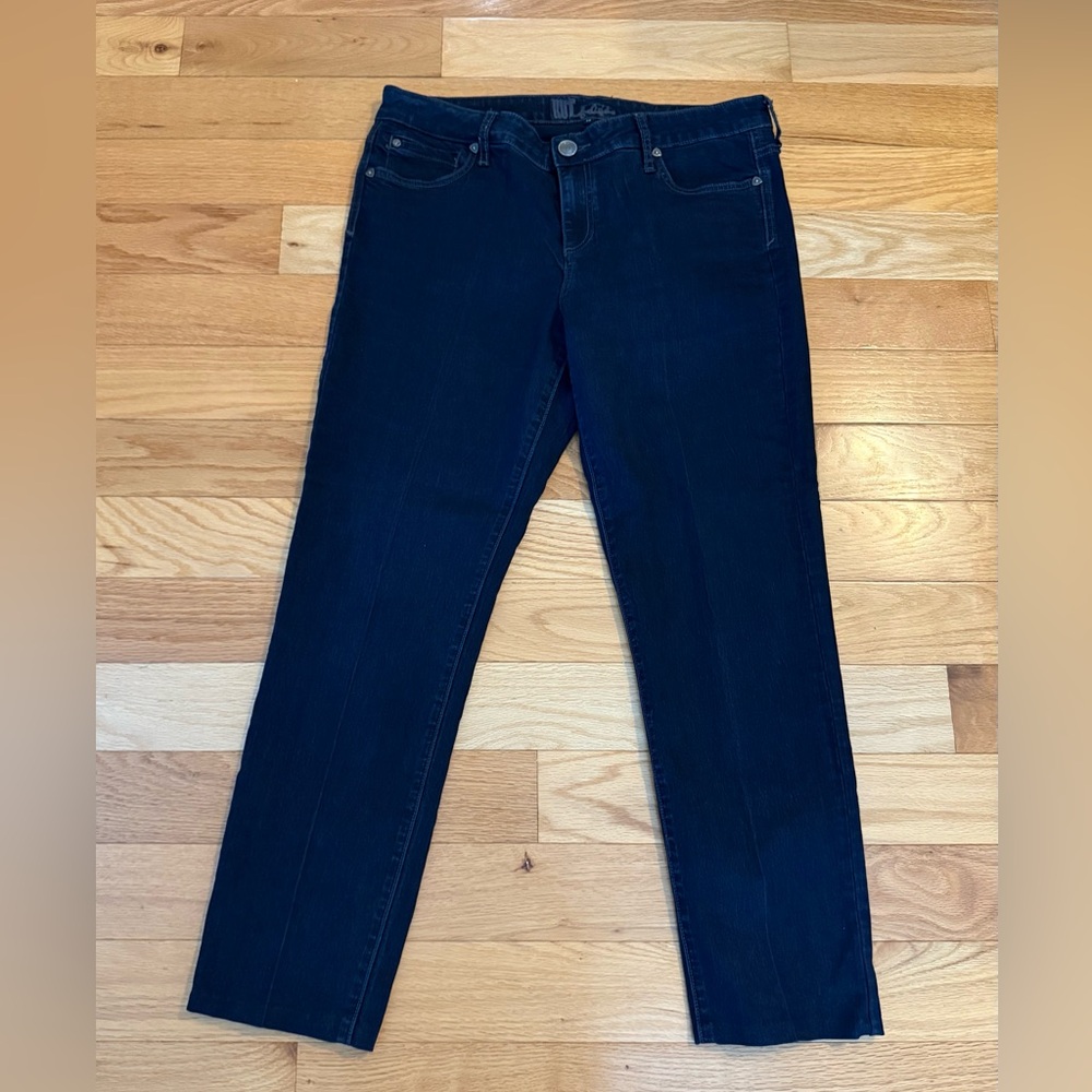 Kut from the Kloth Midnight Blue Straight Leg Jeans